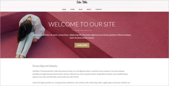 27+ Free Weebly Themes & Templates