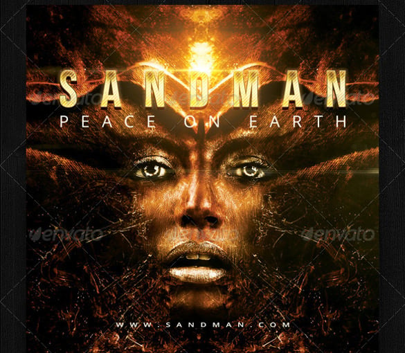 sandman-cd-cover-psd-template-download