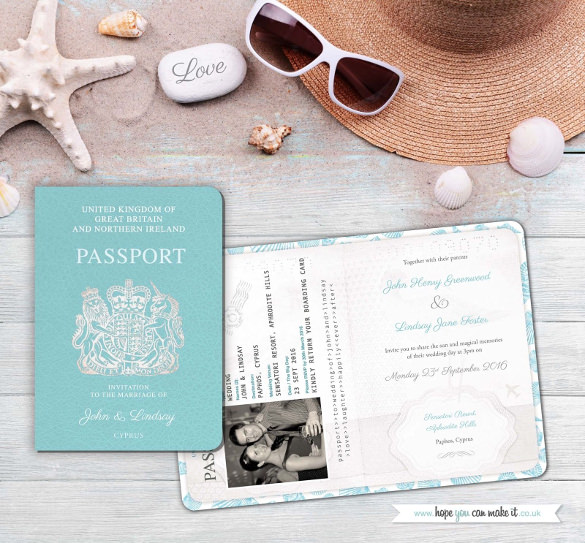 13+ Passport Invitation Templates - Free PSD, Vector EPS, AI, Format ...