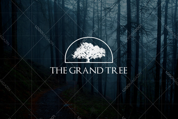 grand tree logo template