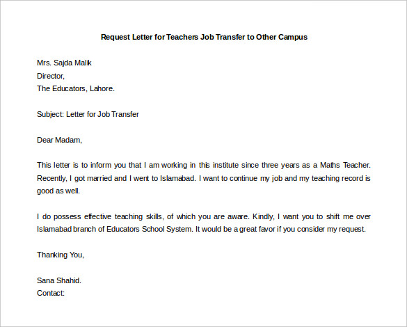 How To Write A Letter Of Teacher Request How To Write A Classroom 