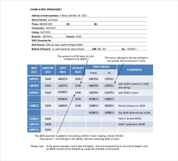 rent receipt template pdf