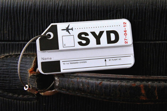 custom luggage tag printable and download