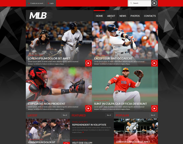 16+ News HTML 5 Themes & Templates