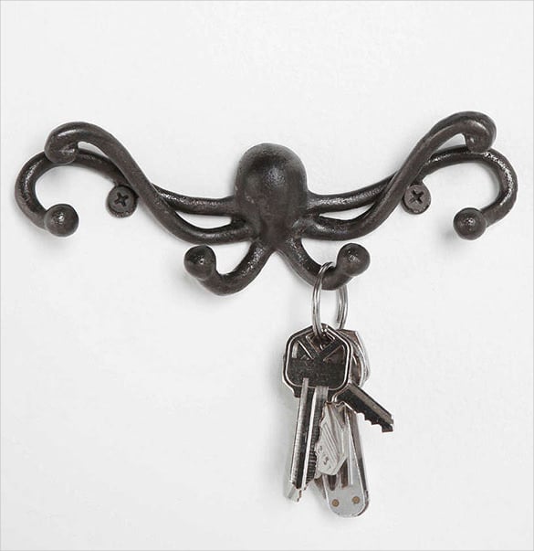 octopus key hook holder