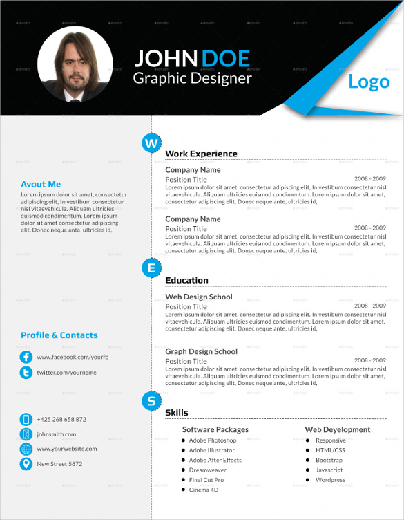 blank resume template