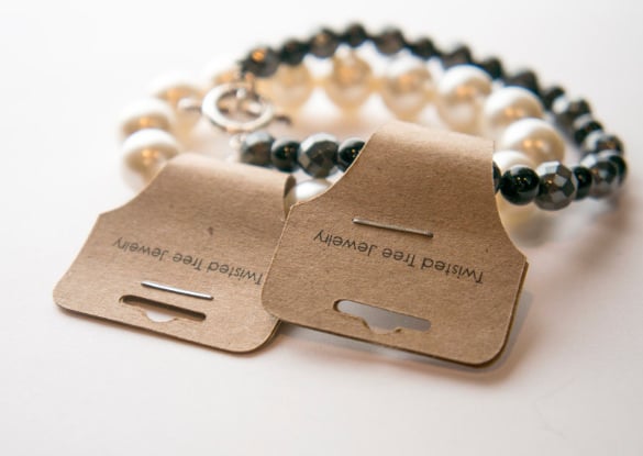 custom hang tag for bracelet template