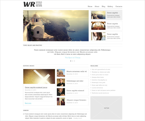 20+ News Bootstrap Themes & Templates