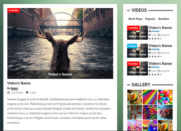 newspaper – free bootstrap themes