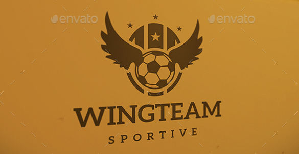 football sport logo template