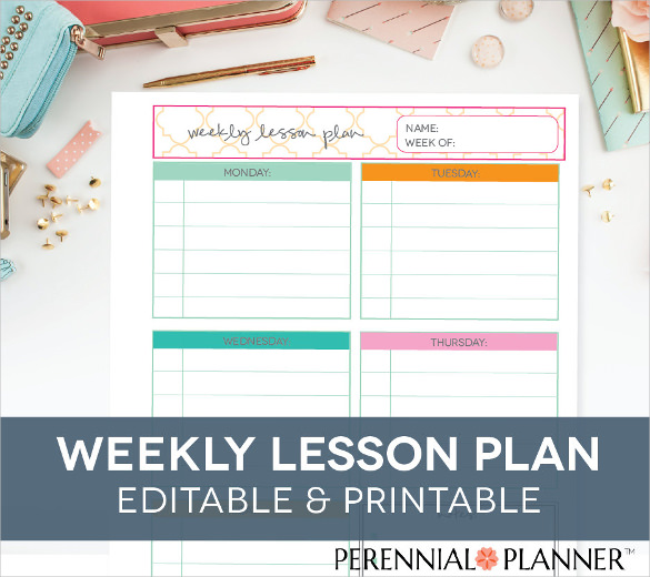 Blank Lesson Plan Template - 28+ Free PDF, Excel, Word, Google Drive ...