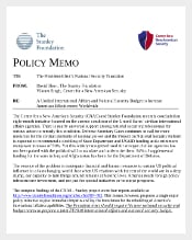 PDF Template for Joint Budget Memo Polocy
