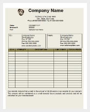 Free Memo Template Invoice Excel Template