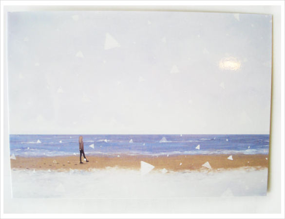 snowy-beach-blank-postcard