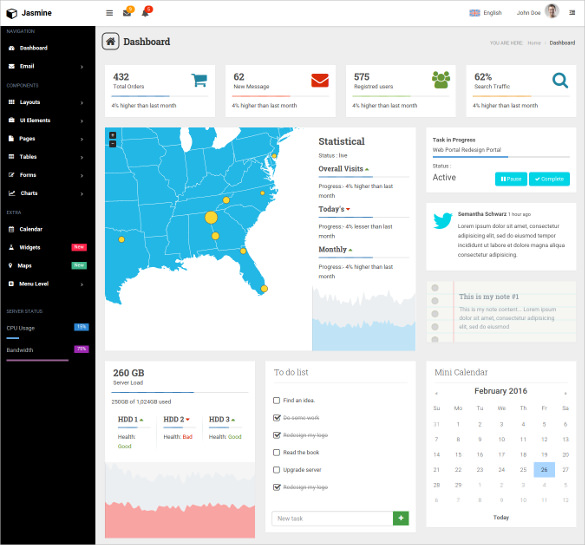 51 Bootstrap Dashboard Themes Templates Free Premium Templates Responsive Bootstrap Dashboard Template Free