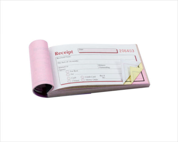 26 blank receipt templates doc excel pdf vector eps