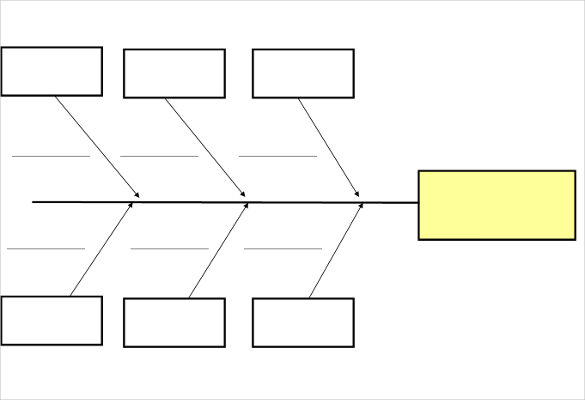 Fishbone Diagram Template Free Templates Free Premium Templates