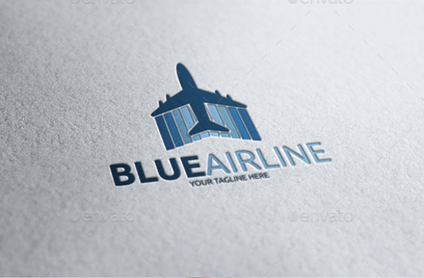 blue airline logo