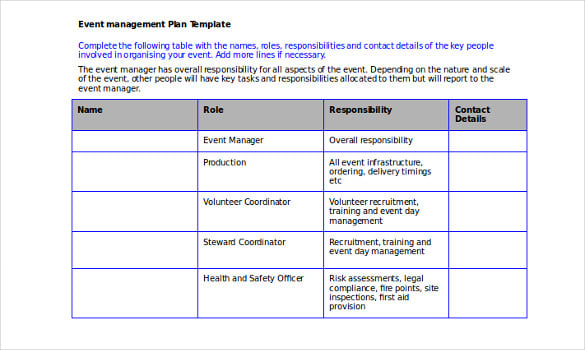 event management plan template and guidance notes4