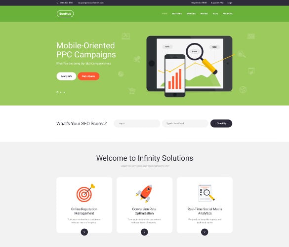 seohub marketing wordpress theme