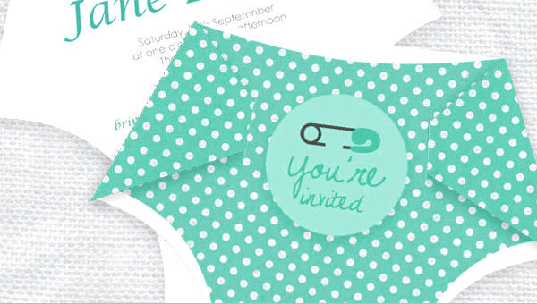 10+ Diaper Invitation Templates - Free Sample, Example, Format Downlaod