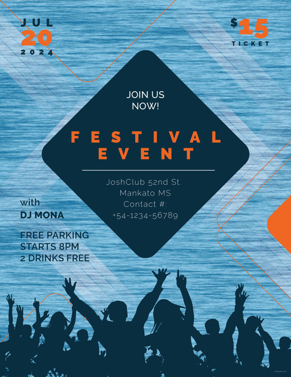 event flyer template