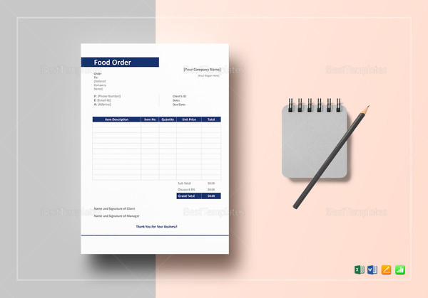 food-order-template-to-edit