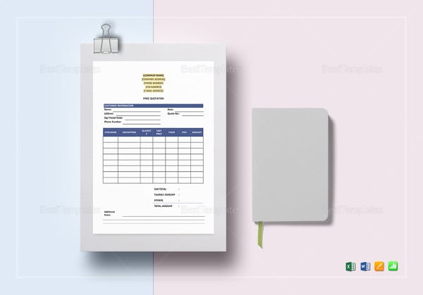 purchase order word template