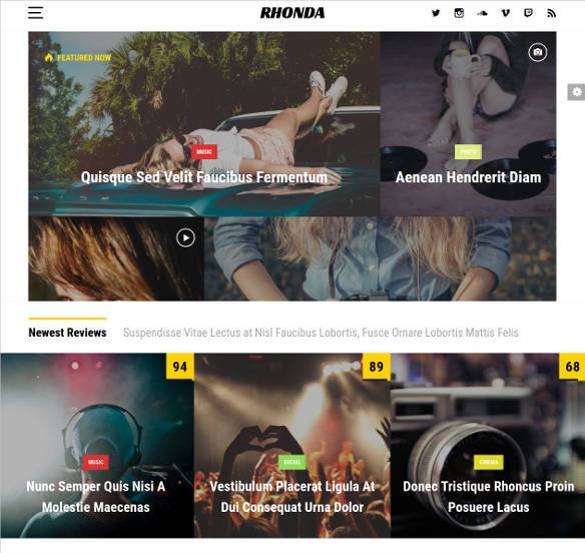 20+ News Bootstrap Themes & Templates