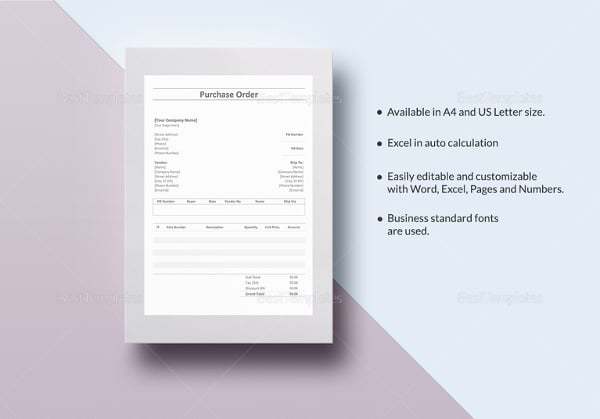 simple-purchase-order-template