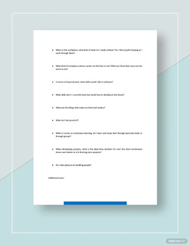 Self Assessment Template - 14+ Word, PDF Documents Download | Free ...