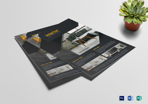 34+ Interior Design Flyer Templates - Word, PSD, AI, Vector EPS