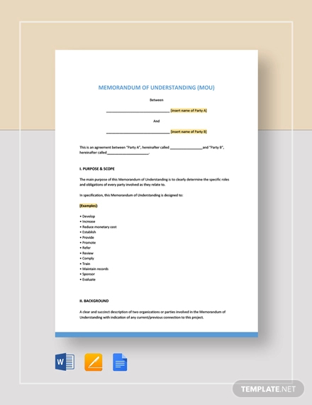 mou pdf bassin Wpa.wpart.co agreement of  memorandum pdf