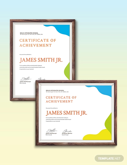 Sunday School Certificate Template - 9+ Word, Excel, PDF, AI, PSD ...