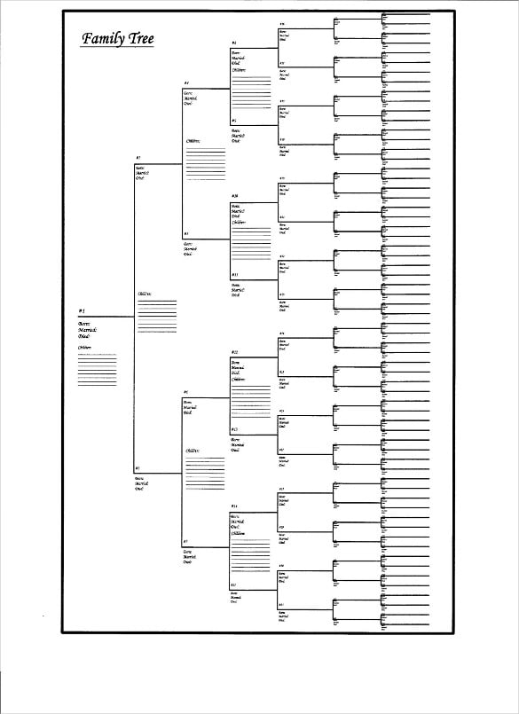 Blank Chart Template - 17+ Free PSD, Vector EPS, Word, PDF Format Download