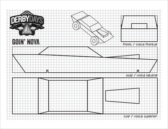 goin nova free derby car template design