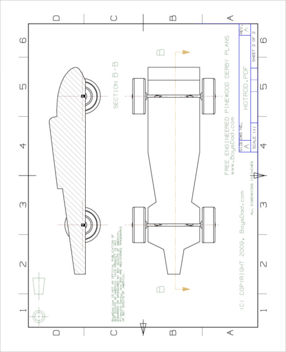 23+ Cool Pinewood Derby Templates Free Sample, Example Format Download!