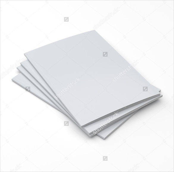 blank brochure catalog