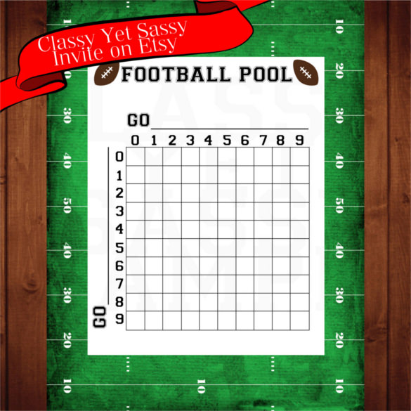 17+ Football Pool Templates Word, Excel, PDF