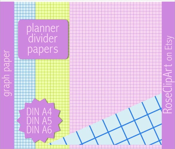 planner page graph paper