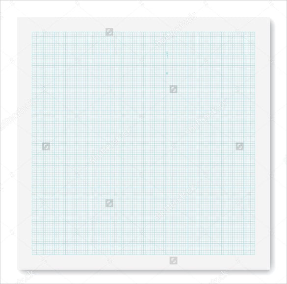 vector illustrated graph paper