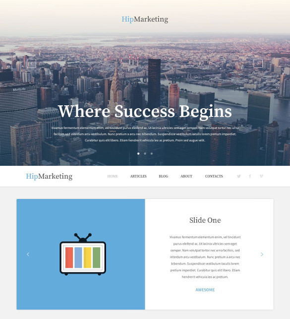 12+ Marketing PHP Themes & Templates