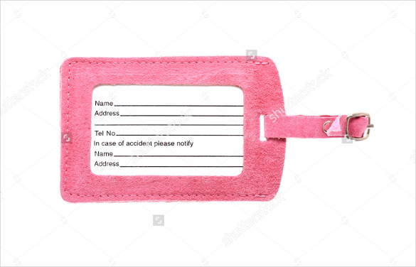 pink return address label isolated download