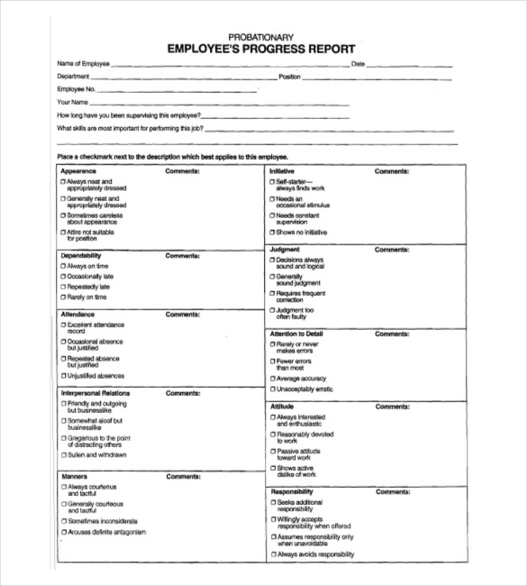 28+ Progress Report Templates Free Word, Google Docs, Apple Pages