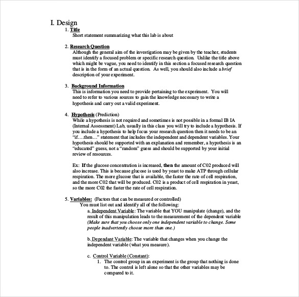 Lab Report – Writing For Engineering Portfolio