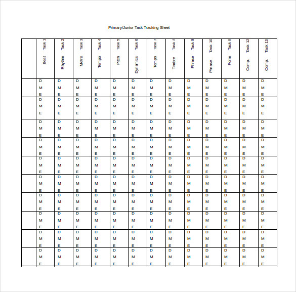 13+ Tracking Spreadsheet Templates - DOC, PDF