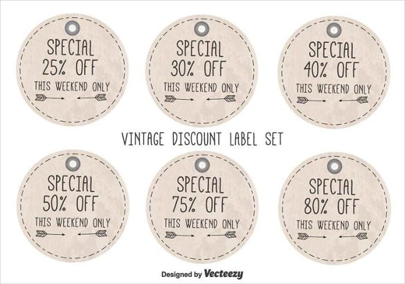 vintage free discount label