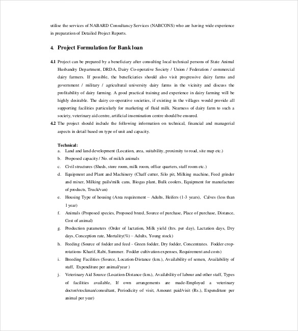 Project Report Format Free Report Examples