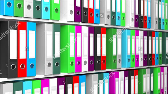 multicolor office file folders label template download