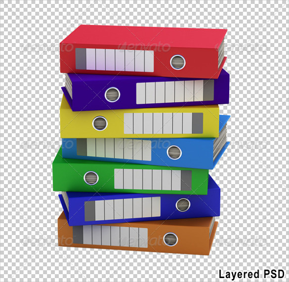 colorful file folders label download